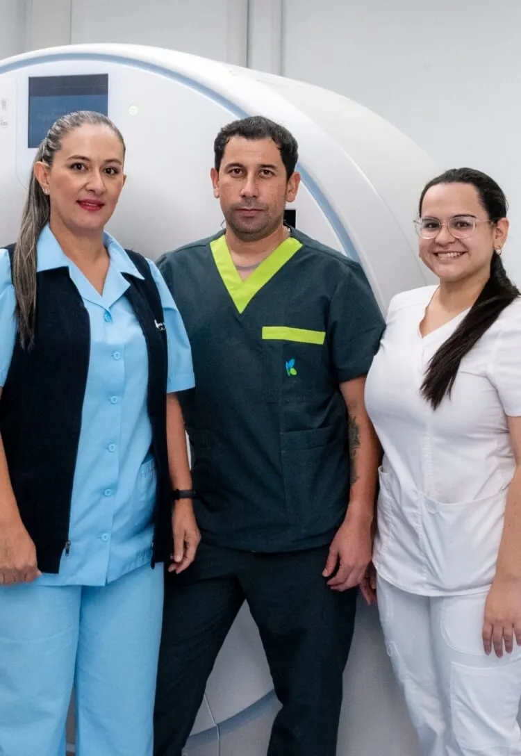 Clínica Keralty Ibagué, personal especializado en diagnóstico por imágenes médicas