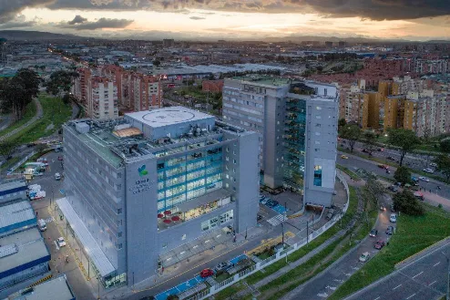 Clínica Universitaria Colombia en Bogotá, centro médico de alta complejidad
